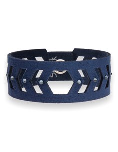 Bransoletka Sagitta Small Navy Denim