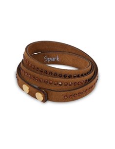 Bransoletka Fancy Brown Smoked