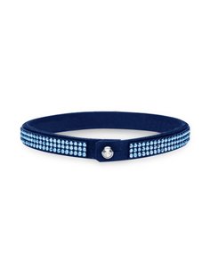 Bransoletka Tennis Triple Navy Aquamarine