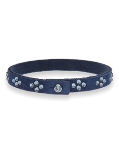 Bransoletka Karo Tennis Navy Denim