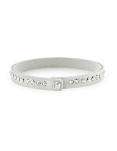 Bransoletka Tennis Solo White Crystal