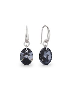 Ribes Earrings Silver Night