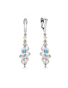 Boucles d'Oreilles Bicone Aurore Boreale