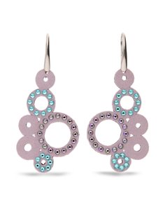 Kolczyki Bubbles Lilac