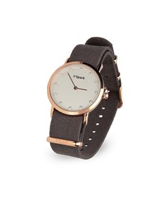 Sencillo Watch Grey Gold