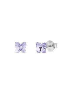 Small Butterfly Studs Provence Lavender