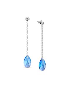 Boucles d'Oreilles Stilla Aquamarine