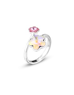 Pierścionek Flower Aurore Boreale