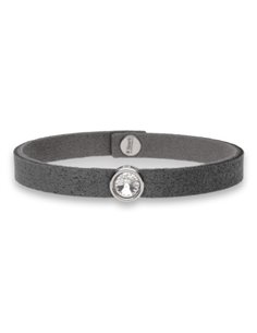 Bransoletka Bonbon Tennis Grey Crystal