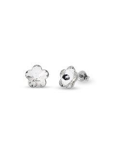 Kolczyki Flower Studs Crystal