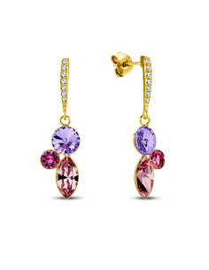 kolczyki kryształy Swarovski